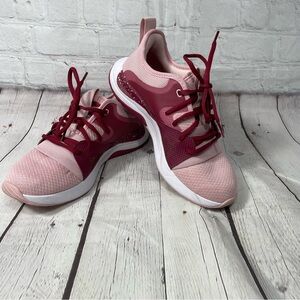 Under Armour Charged Breathe Cross Trainer Athletic Shoes Size 7.5 Pink